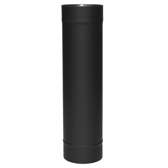 Труба VBR L500 Вулкан без изоляции D200 (AISI-439/0,8мм), черная